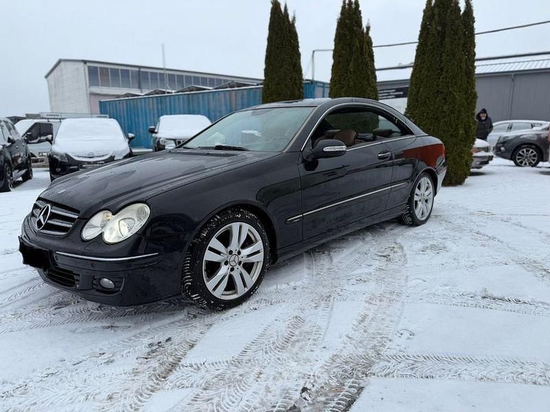 Schwarz Gebraucht 2007 Mercedes CLK320 Avantgarde Coupé | 4.200 € (Superpreis) - Bild 1/4