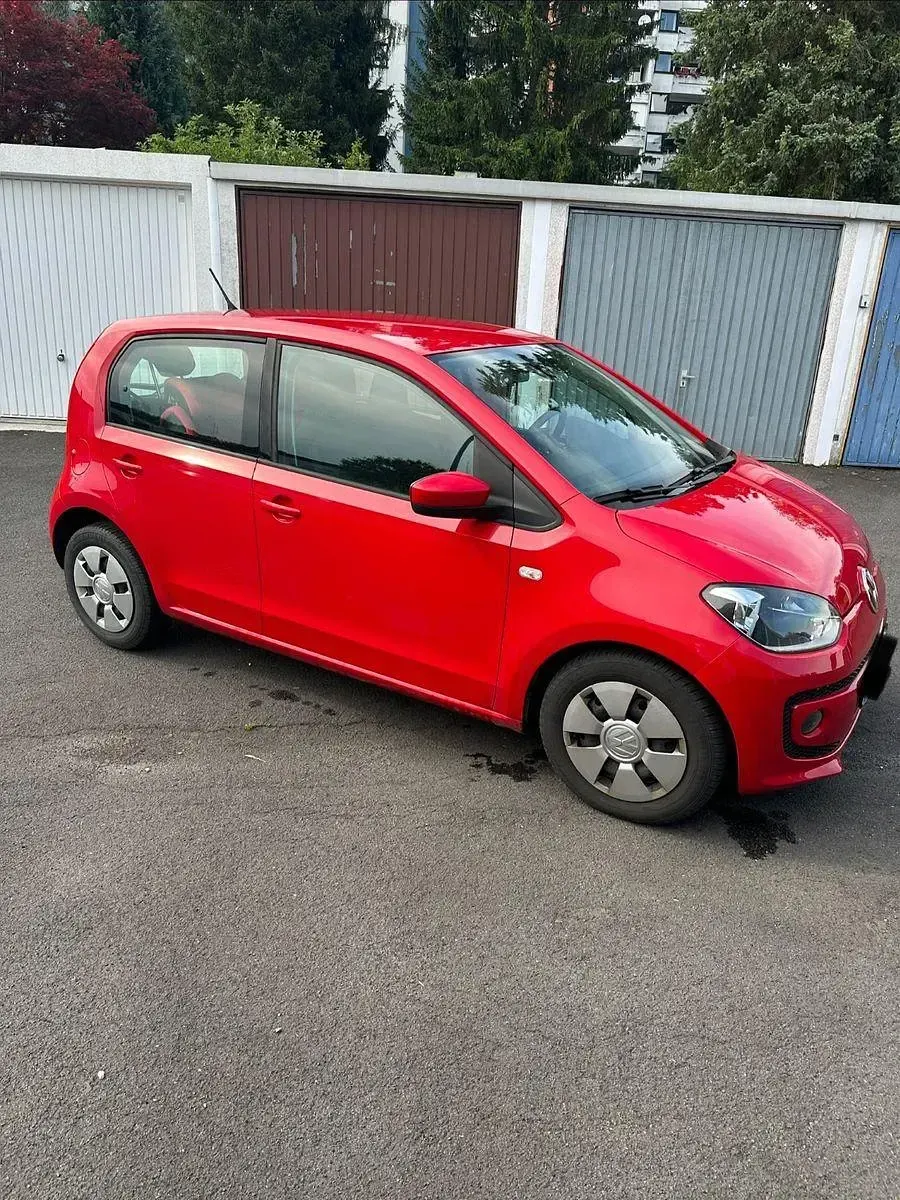 Gebraucht VW up! 60 PS (44 kW) 2016 Rot Kleinwagen