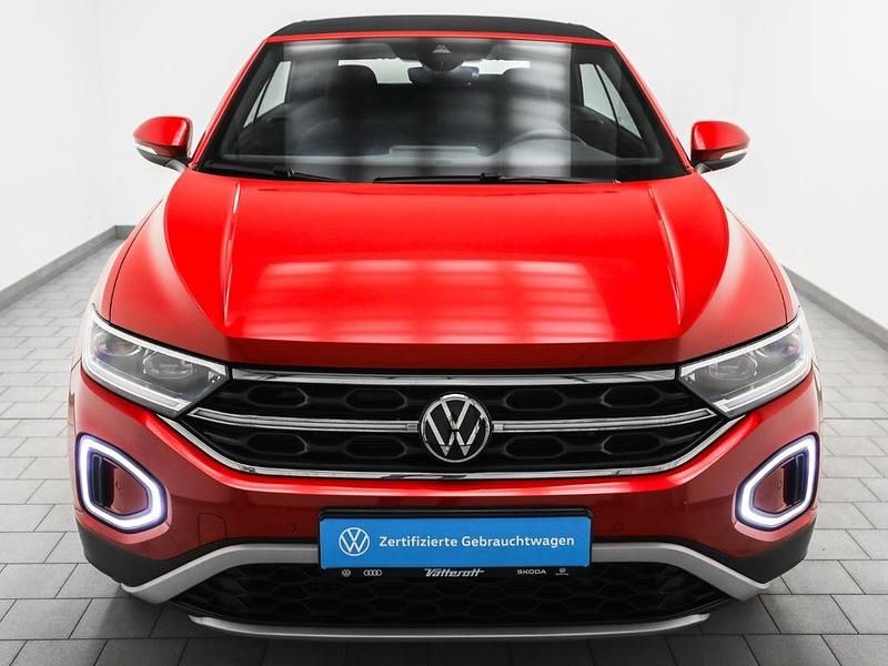 Gebraucht VW T-Roc Cabriolet Style 150 PS (110 kW) 2022 Kings red (metallic) Cabrio