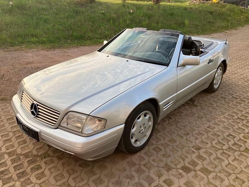 Gebraucht Mercedes SL320 231 PS (169 kW) 1995 Silber Cabrio