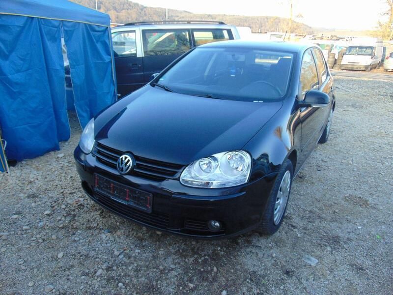 Schwarz Gebraucht 2007 VW Golf V Limousine | 2.199 € (Guter Preis) - Bild 1/4