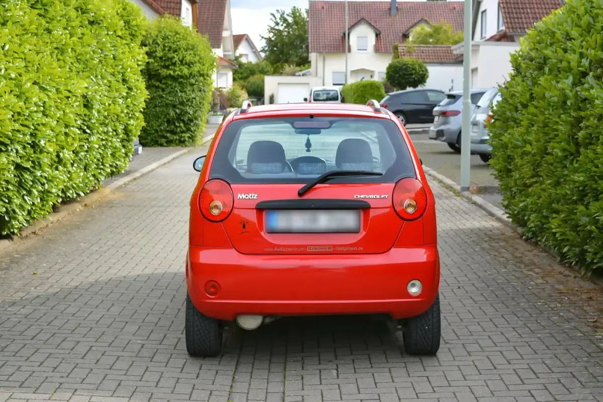 Gebraucht Chevrolet Matiz SE 67 PS (49 kW) 2007 Rot Kleinwagen