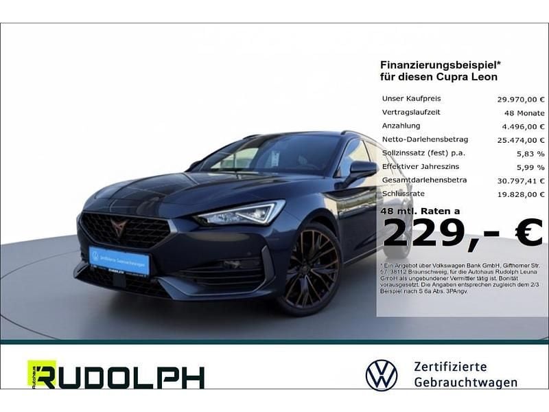 Grau Gebraucht 2022 Cupra Leon VZ Kombi | 29.970 € (Fairer Preis) - Bild 1/4