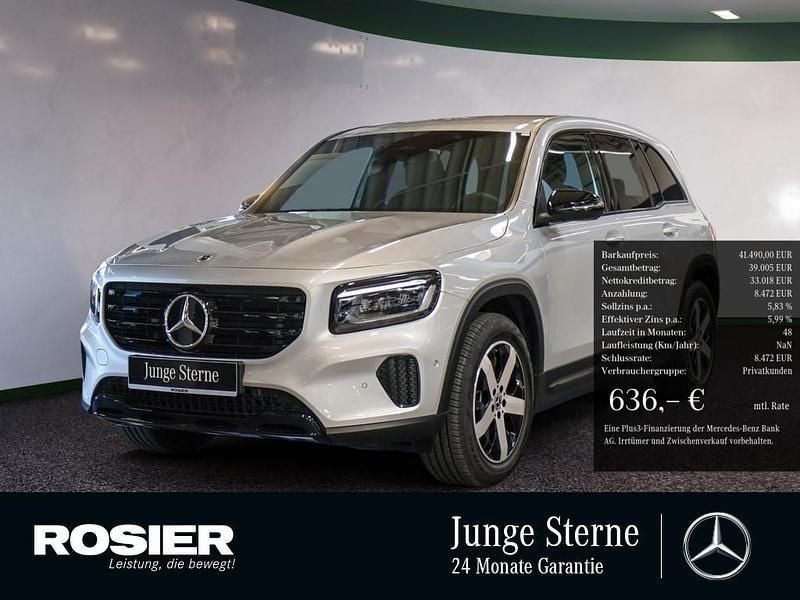 Gebraucht Mercedes GLB250 Progressive 224 PS (164 kW) 2024 Silber / iridiumsilber (metallic) SUV