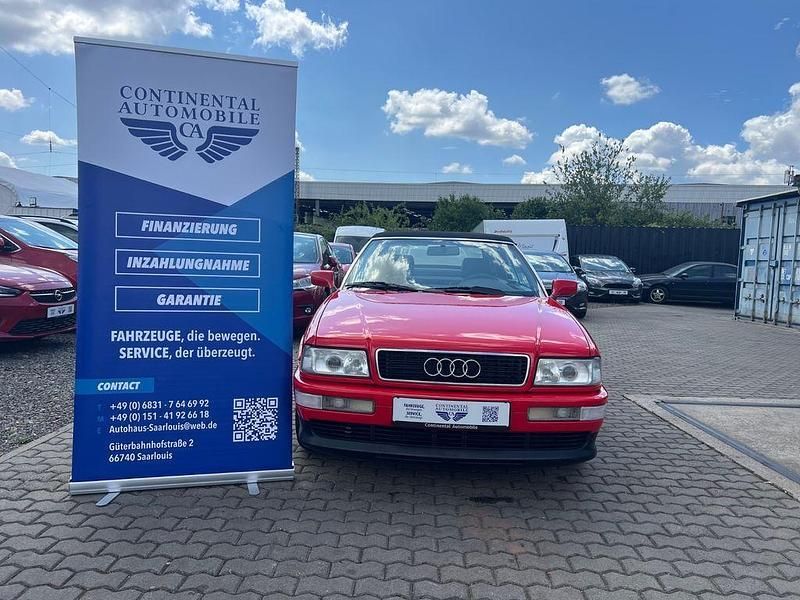 Rot Gebraucht 1997 Audi 80 Comfort Cabrio | 9.999 € (Etwas zu teuer) - Bild 1/4