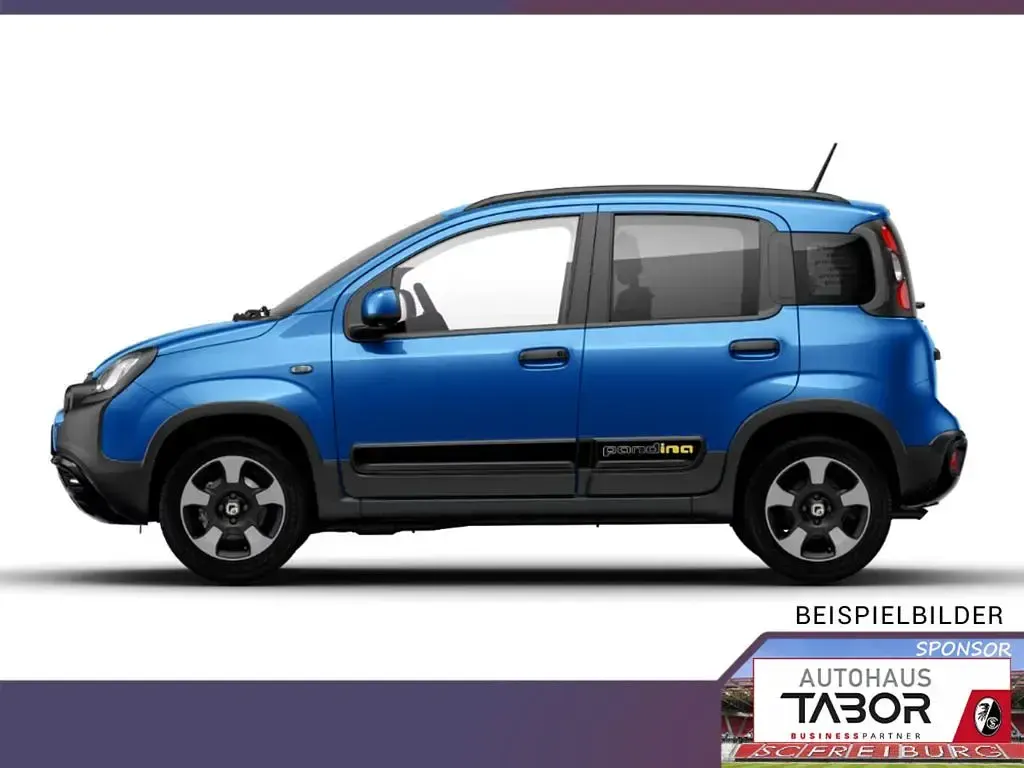 Neu Fiat Panda Cross Cross 65 PS (47 kW) 2026 Italia blau metallic Kleinwagen
