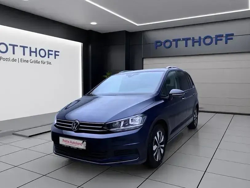 Gebraucht VW Touran Goal 150 PS (110 kW) 2025 Atlantik blue metallic Van / Kleinbus