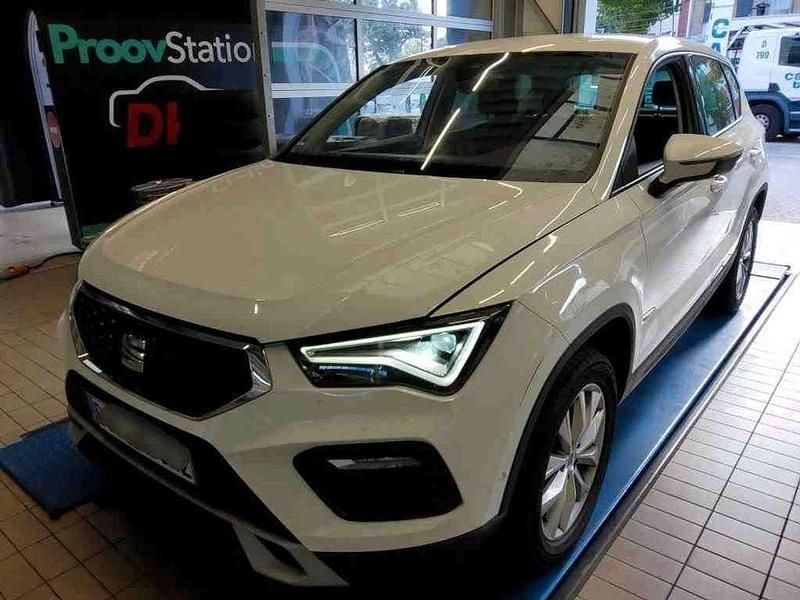 "bila" weiss Gebraucht 2022 Seat Ateca 4Drive SUV | 18.290 € (Superpreis) - Bild 1/4