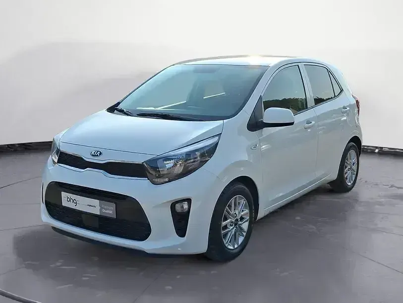 Gebraucht Kia Picanto DREAM-TEAM Edition 84 PS (61 kW) 2021 (ud) schneeweiss Kleinwagen