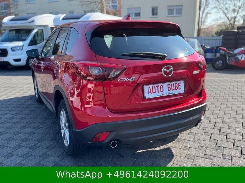 Gebraucht Mazda CX-5 Exclusive-Line 210 PS (154 kW) 2015 Rot SUV