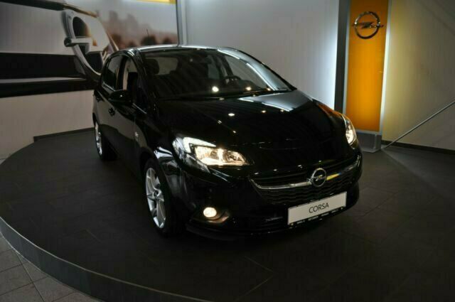 Gebraucht Opel Corsa 101 PS (74 kW) 2019 Blau metallic Kleinwagen