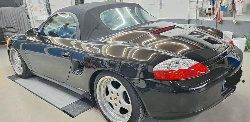 Gebraucht Porsche Boxster 204 PS (150 kW) 1999 Schwarz Cabrio