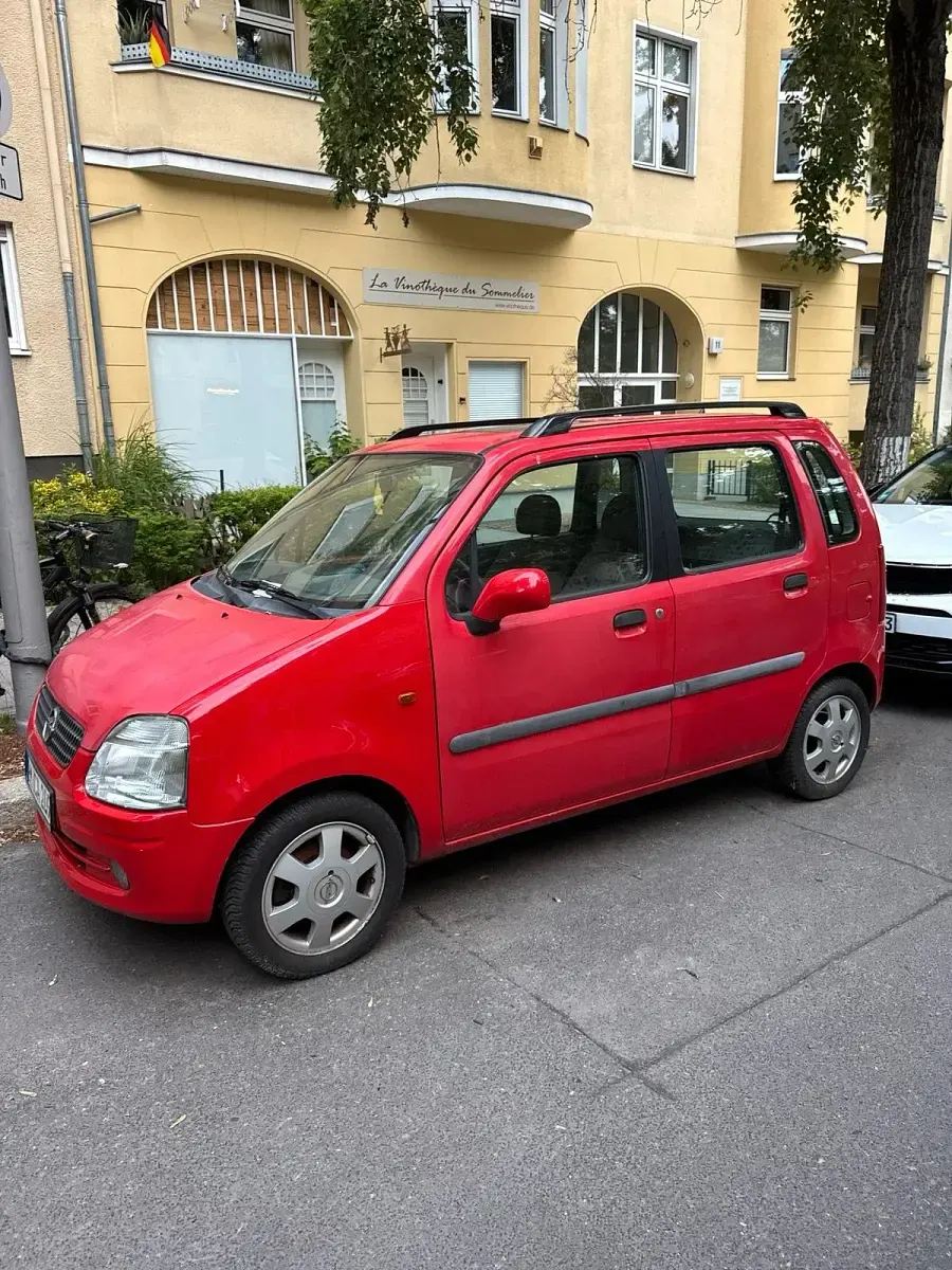 Gebraucht Opel Agila 75 PS (55 kW) 2001 Rot Van / Kleinbus
