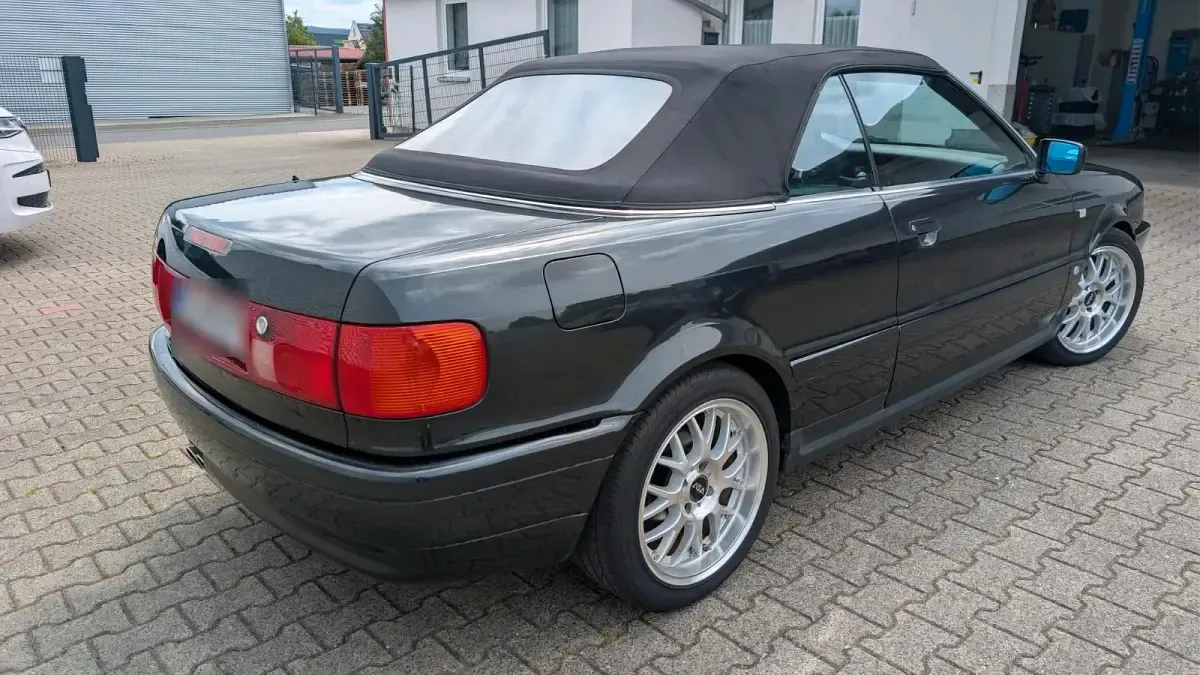 Gebraucht Audi Cabriolet 150 PS (110 kW) 1997 Schwarz Cabrio