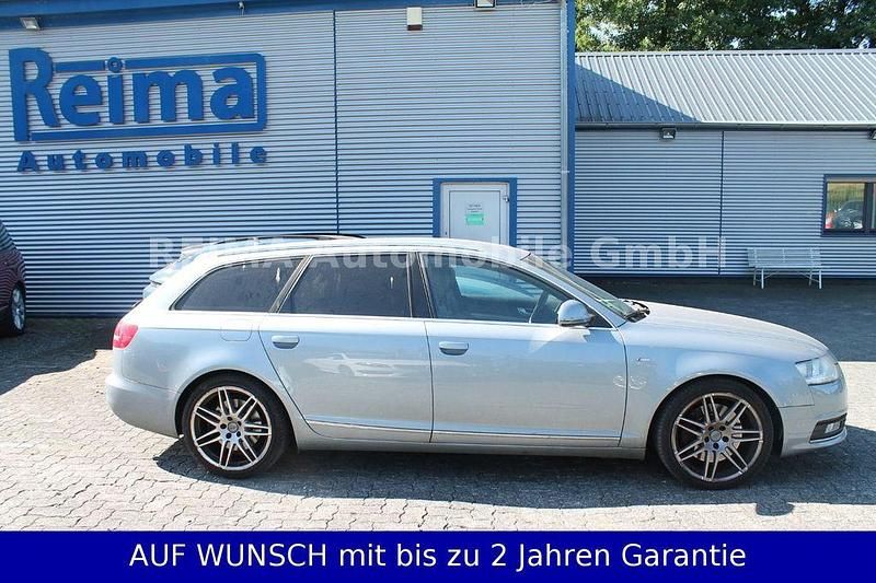 Monzasilber metallic Gebraucht 2010 Audi A6 S-Line Kombi | 3.890 € (Superpreis) - Bild 1/4