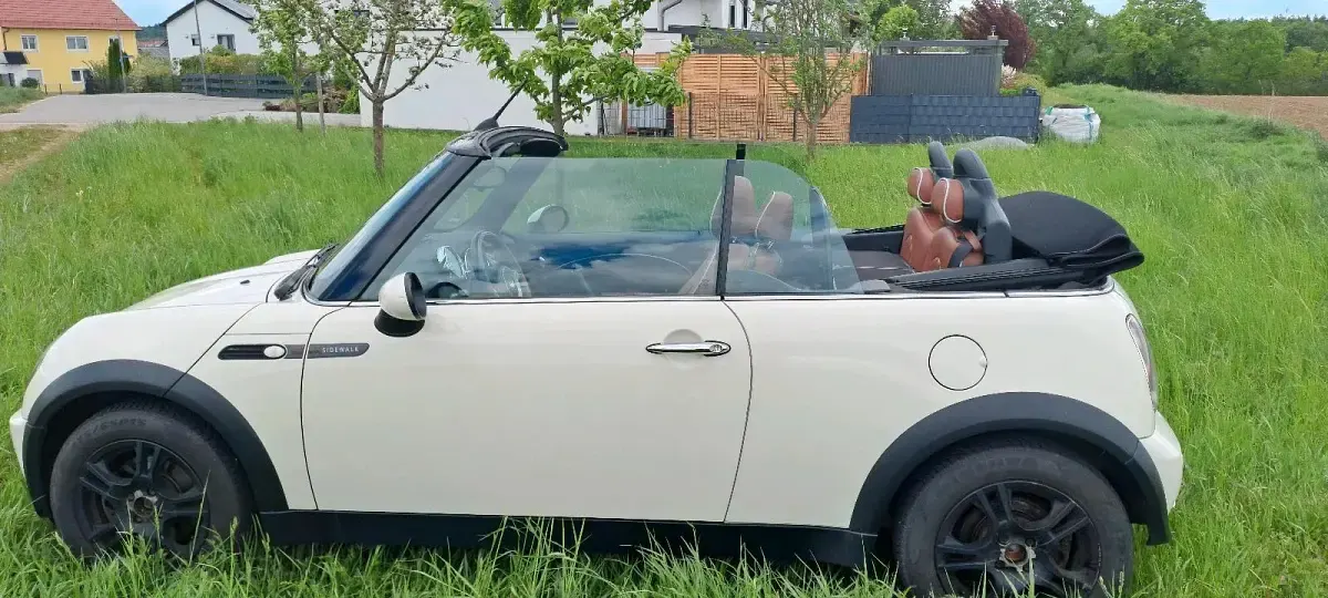 Gebraucht Mini Cooper Cabriolet 116 PS (85 kW) 2008 Weiß Cabrio