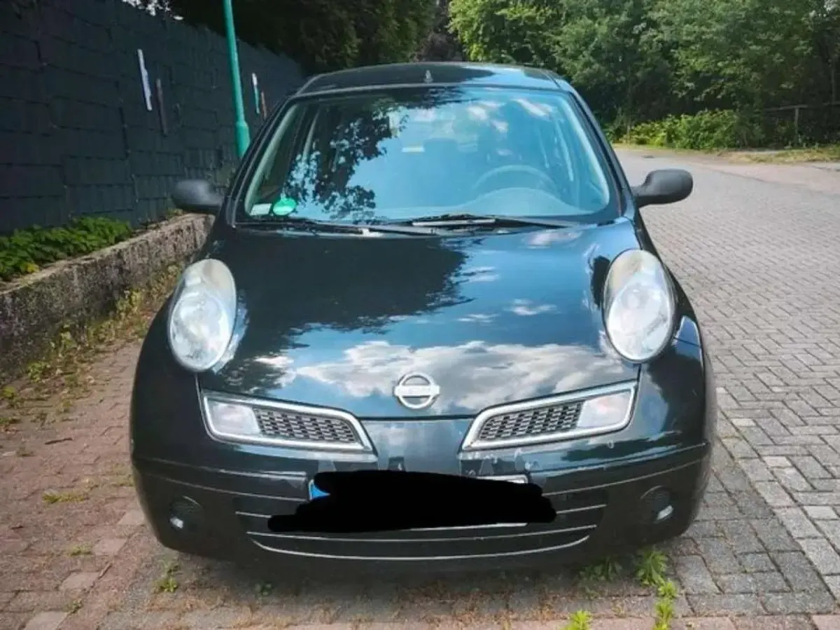 Gebraucht Nissan Micra 65 PS (47 kW) 2009 Schwarz Kleinwagen