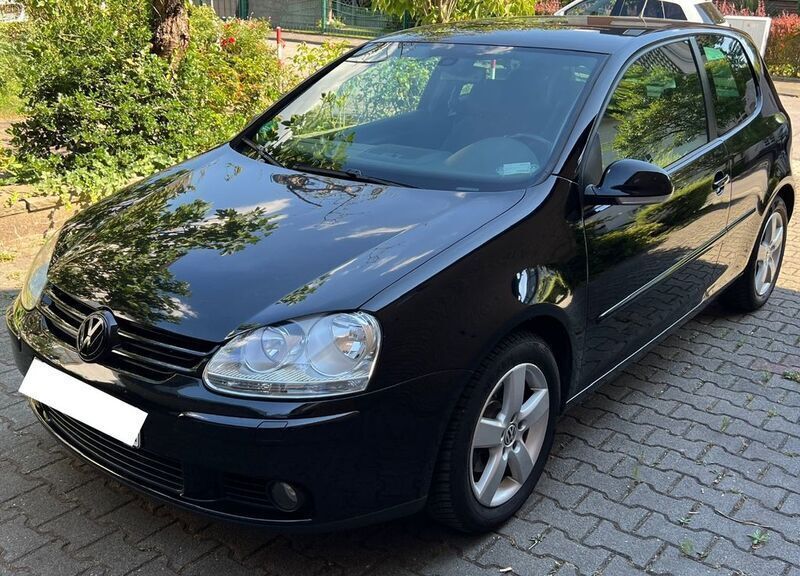 Schwarz Gebraucht 2008 VW Golf VI United Limousine | 2.000 € (Superpreis) - Bild 1/4