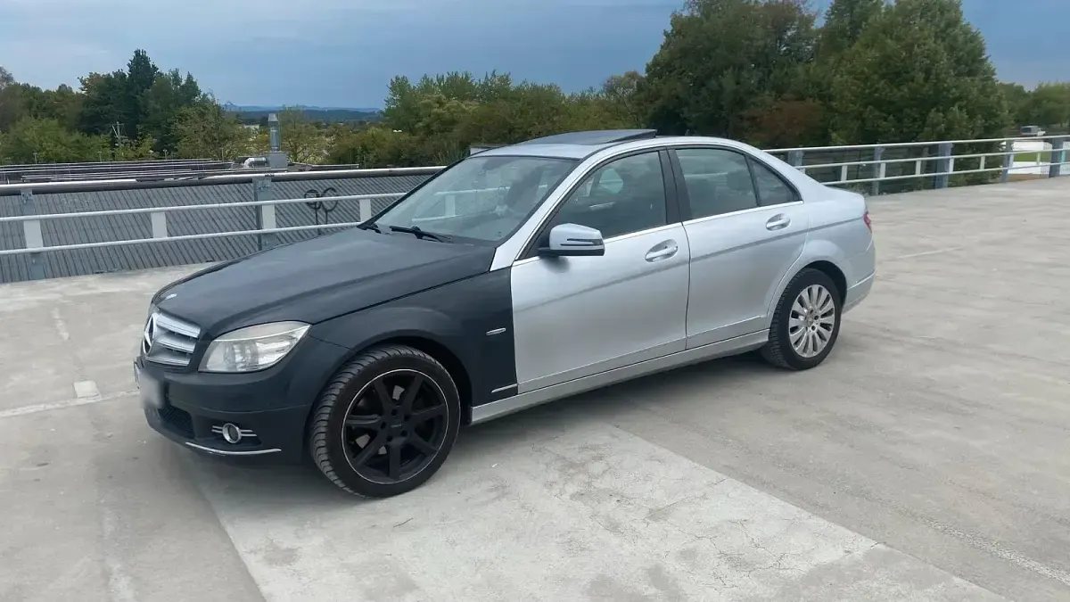 Gebraucht Mercedes C200 184 PS (135 kW) 2007 Silber Limousine