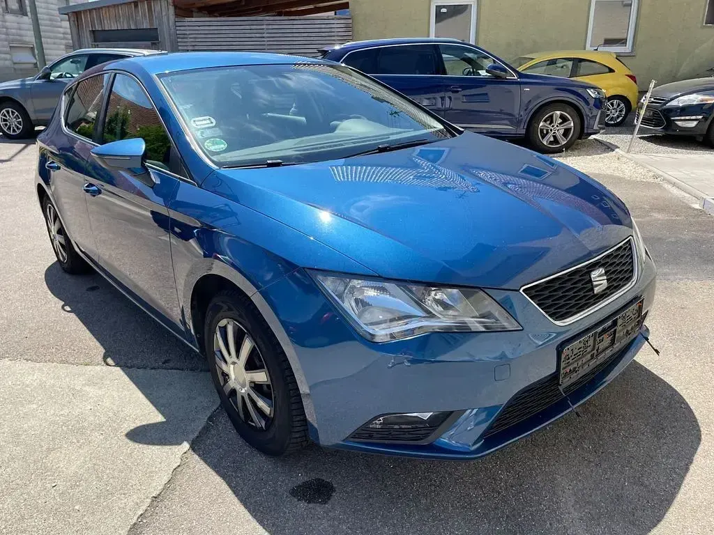 Gebraucht Seat Leon 110 PS (80 kW) 2015 Blau Limousine