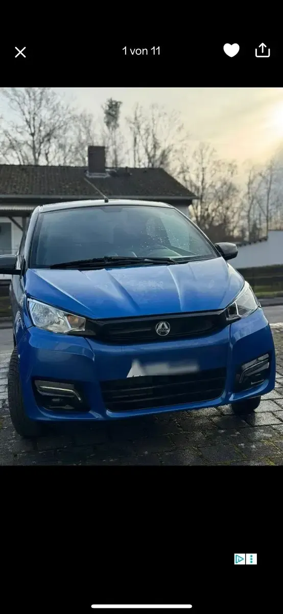 Gebraucht Aixam Coupe 2021 Blau Coupé