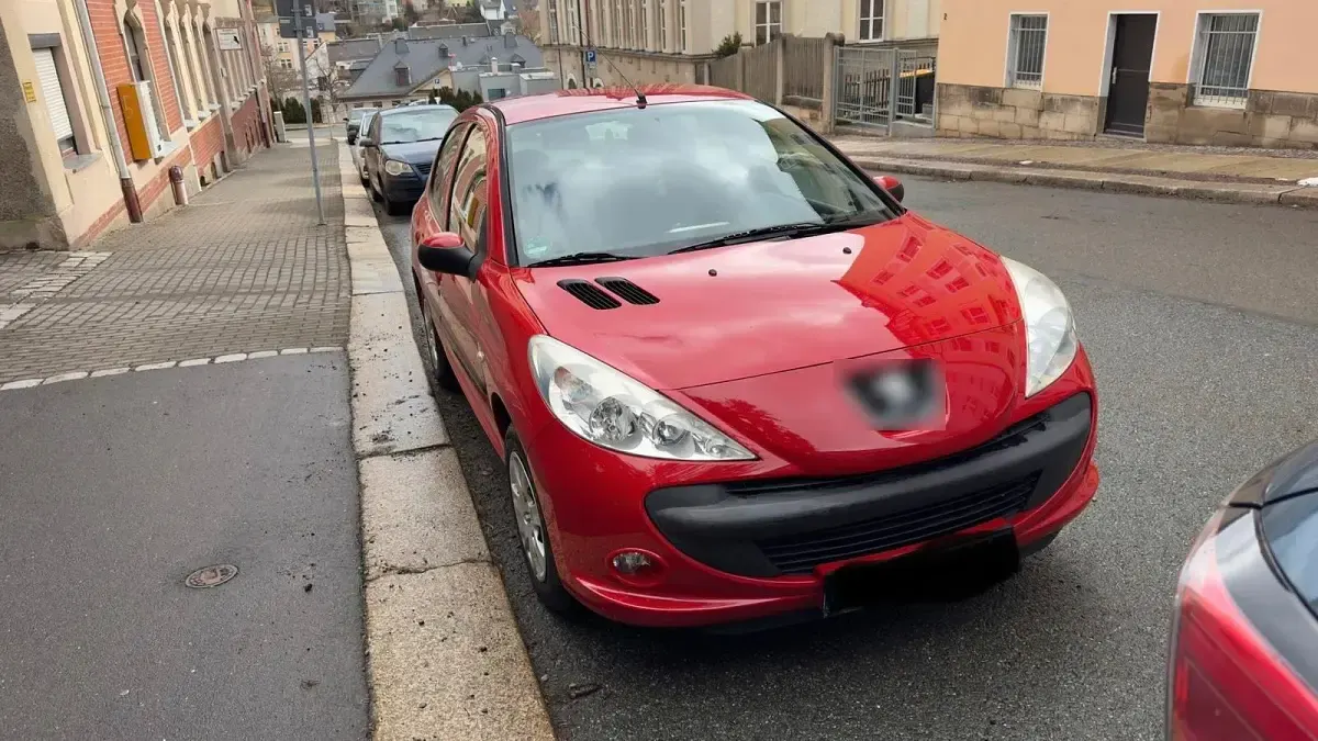 Gebraucht Peugeot 206 75 PS (55 kW) 2009 Rot Limousine