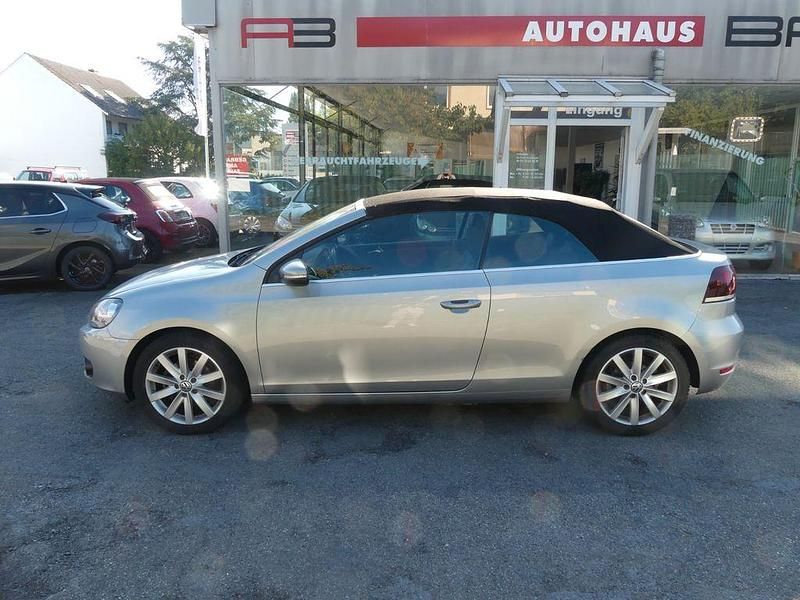 Silber Gebraucht 2012 VW Golf Cabriolet Cabrio | 11.990 € (Etwas zu teuer) - Bild 1/4