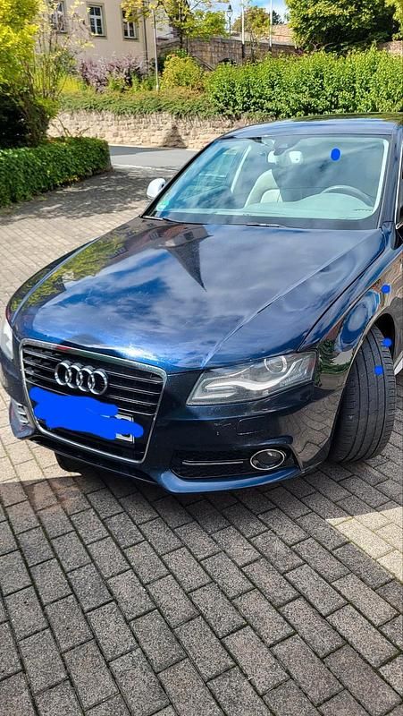 Blau Gebraucht 2008 Audi A4 Limousine | 4.650 € - Bild 1/4