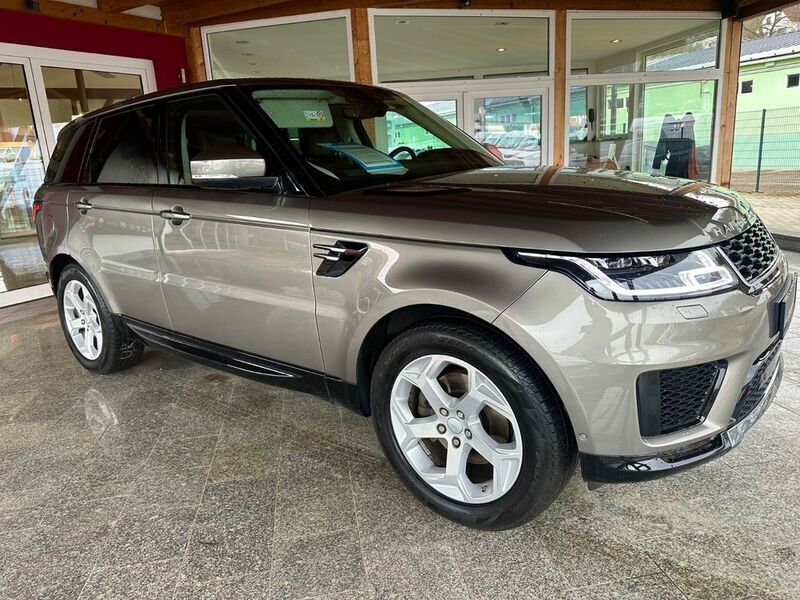 Silber Gebraucht 2019 Land Rover Range Rover Sport HSE SUV | 37.790 € (Superpreis) - Bild 1/4