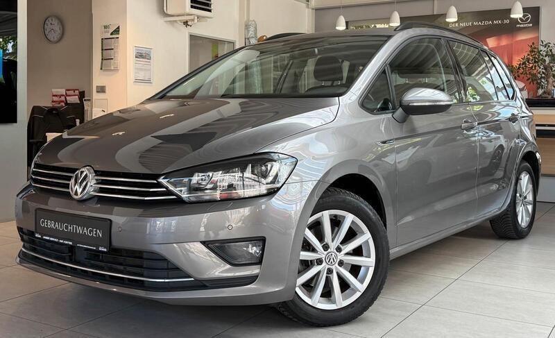 Grau Gebraucht 2016 VW Golf Sportsvan LOUNGE Van / Kleinbus | 15.990 € (Fairer Preis) - Bild 1/4