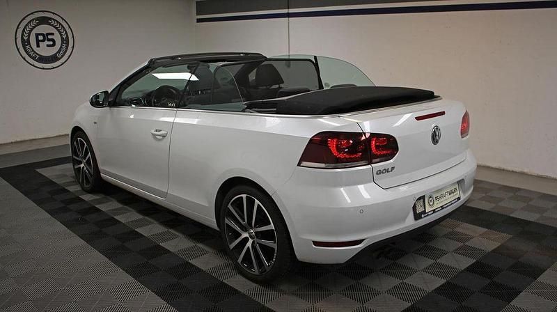 Gebraucht VW Golf Cabriolet S 160 PS (117 kW) 2014 Weiß Cabrio