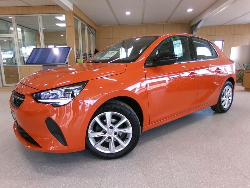 Gebraucht Opel Corsa Elegance 101 PS (74 kW) 2023 Power orange/spiegel schwarz lackie Kleinwagen