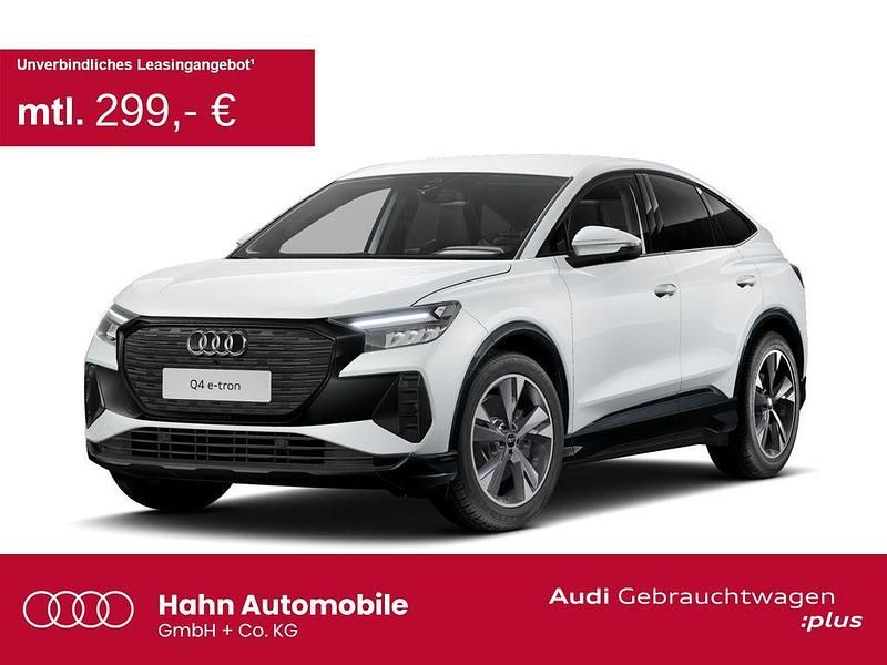Weiß Gebraucht 2025 Audi Q4 Sportback e-tron Advanced SUV | 43.430 € (Superpreis) - Bild 1/3