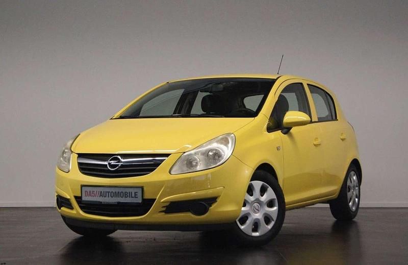 Gelb Gebraucht 2008 Opel Corsa Edition Kleinwagen | 3.200 € (Fairer Preis) - Bild 1/4