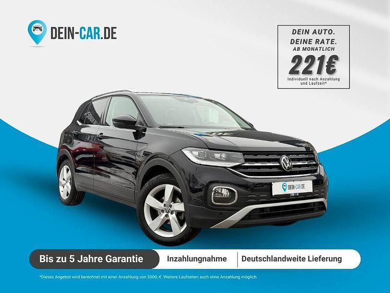 Schwarz Gebraucht 2022 VW T-Cross Style SUV | 21.990 € (Fairer Preis) - Bild 1/4