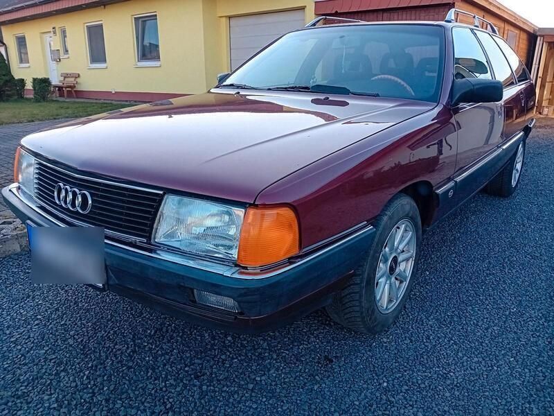Rot Gebraucht 1990 Audi 100 Kombi | 7.700 € - Bild 1/4