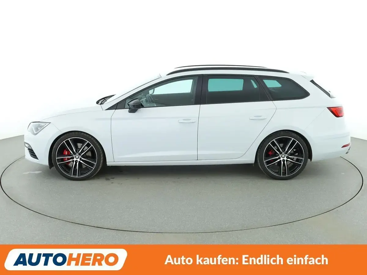 Używany Seat Leon 4Drive 300 KM (220 kW) 2017 Biały Kombi