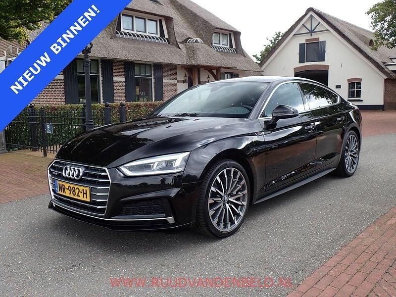 Schwarz Gebraucht 2017 Audi A5 Sportback S-Line Kleinwagen | 20.900 € (Etwas zu teuer) - Bild 1/4
