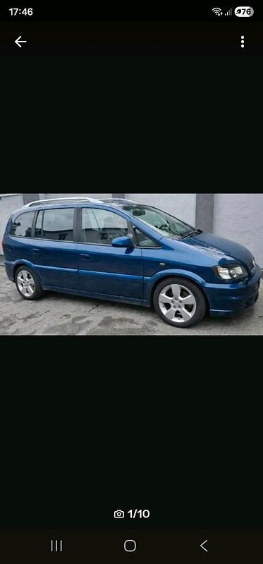 Gebraucht Opel Zafira 147 PS (108 kW) 2005 Blau Van / Kleinbus