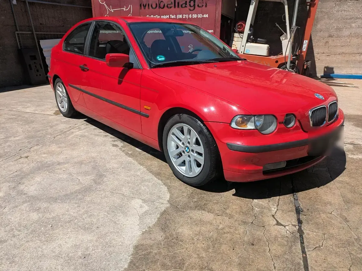 Gebraucht BMW 318 Compact 143 PS (105 kW) 2002 Rot Kleinwagen