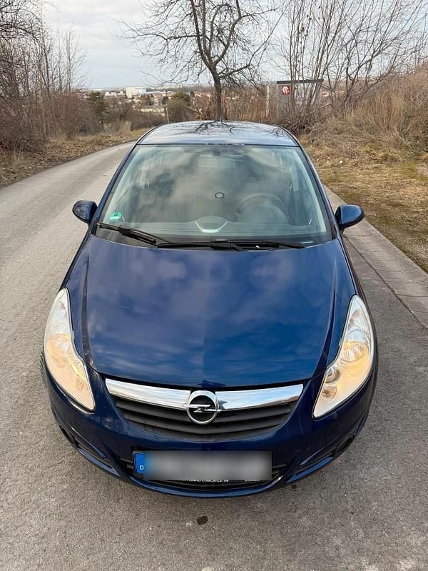 Gebraucht Opel Corsa 2009 Blau Kleinwagen