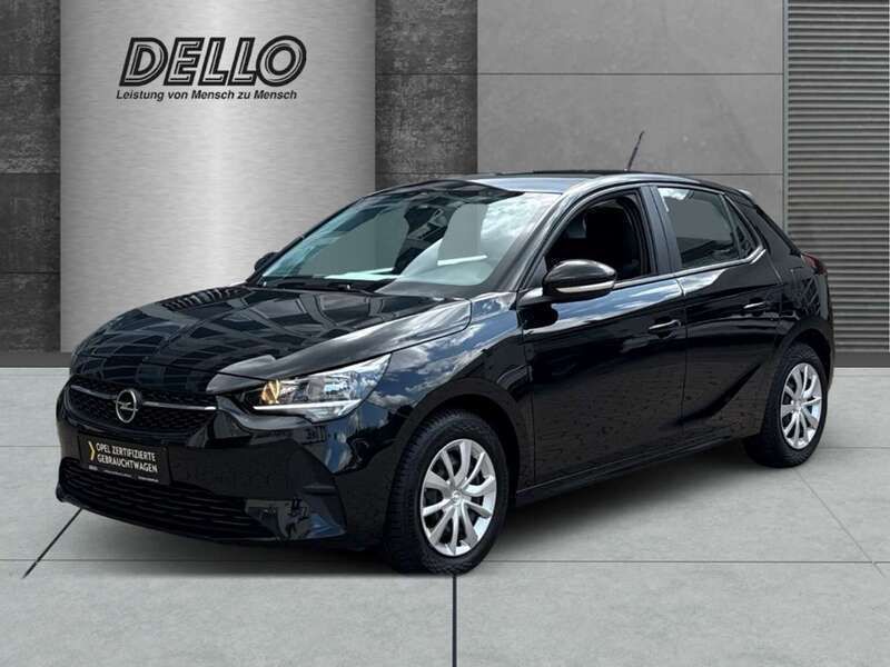 Schwarz Gebraucht 2022 Opel Corsa Edition Kleinwagen | 15.450 € (Fairer Preis) - Bild 1/4