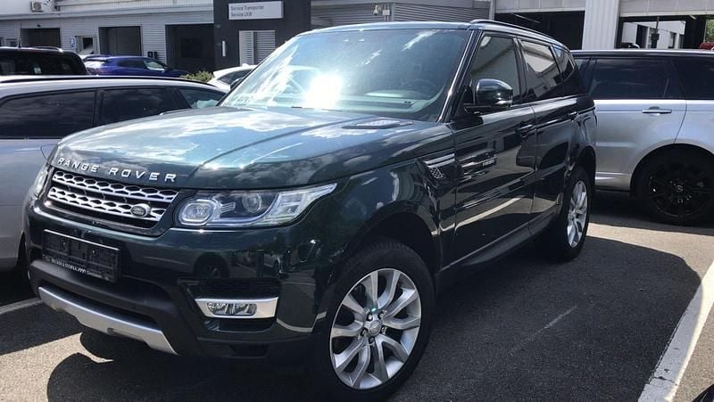 Grün Gebraucht 2017 Land Rover Range Rover Sport HSE SUV | 20.750 € (Superpreis) - Bild 1/4
