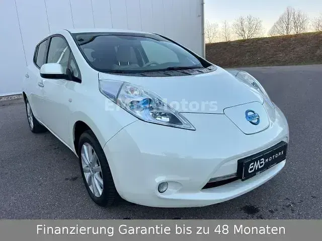 Gebraucht Nissan Leaf Basis 80 kW (109 PS) 2012 Weiß Kleinwagen