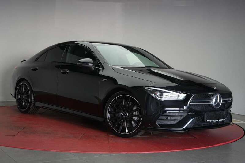 Kosmosblack Gebraucht 2022 Mercedes CLA35 AMG AMG Coupé | 41.490 € (Guter Preis) - Bild 1/4