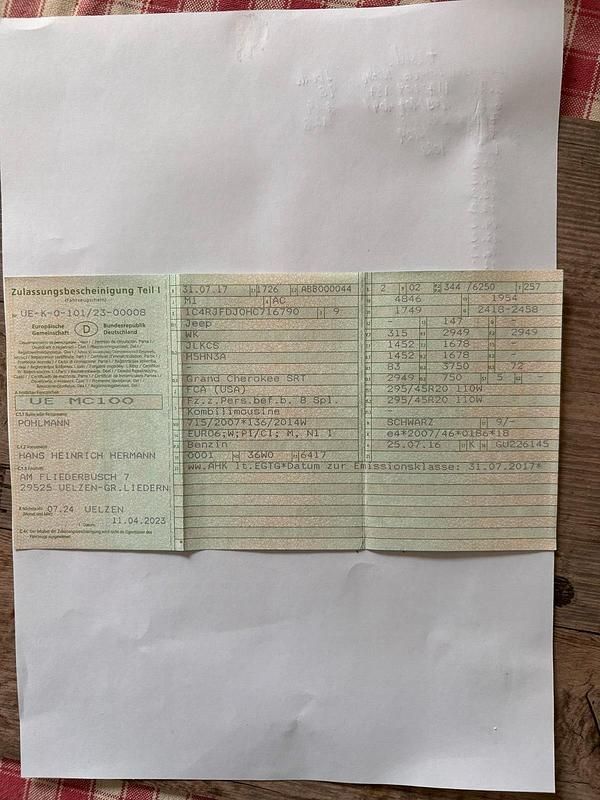 Gebraucht Jeep Grand Cherokee 468 PS (344 kW) 2017 Schwarz SUV