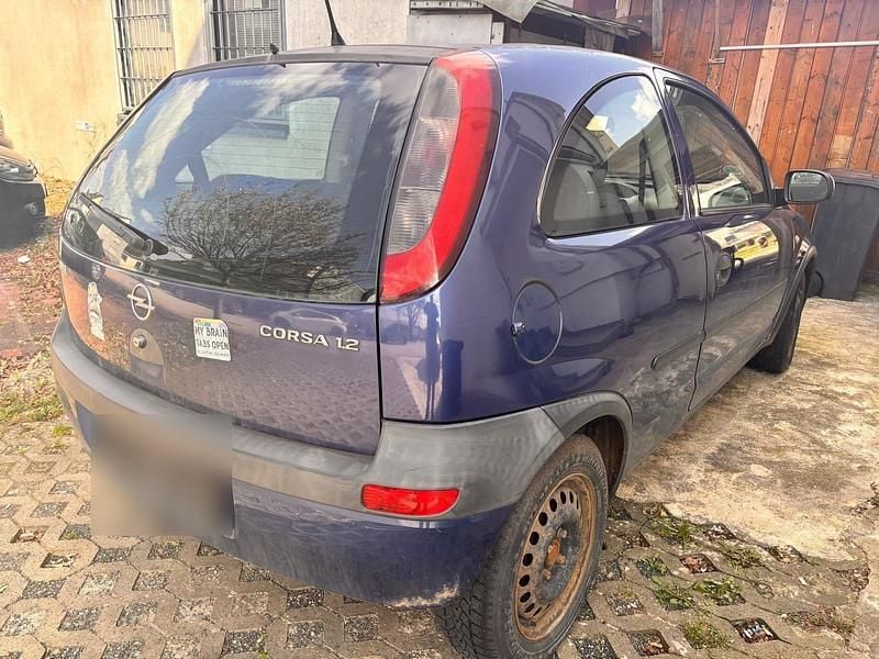 Gebraucht Opel Corsa 75 PS (55 kW) 2002 Blau Kleinwagen