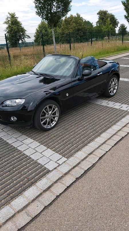 Gebraucht Mazda MX5 126 PS (92 kW) 2008 Schwarz Cabrio