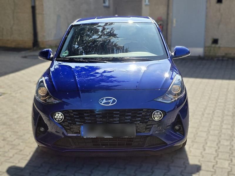 Blau Gebraucht 2022 Hyundai i10 Prime Kleinwagen | 13.800 € (Guter Preis) - Bild 1/4