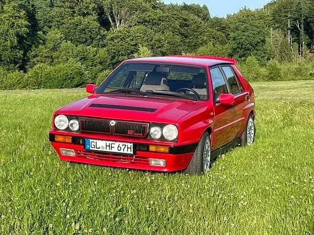 Gebraucht Lancia Delta 211 PS (155 kW) 1988 Rot Kleinwagen